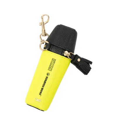 Anya Hindmarch Small Leather Goods In Yellow