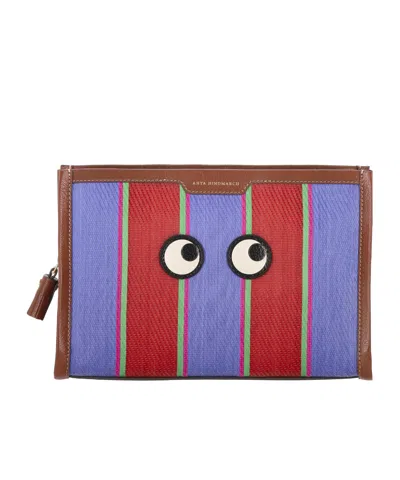 Anya Hindmarch Zipper Clutch In Multi