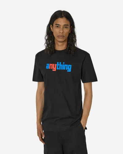 Anything Speedball Logo T-shirt In Black