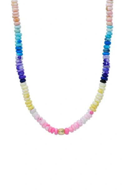 Anzie Boheme Opal Pastel Mix Necklace In Multi