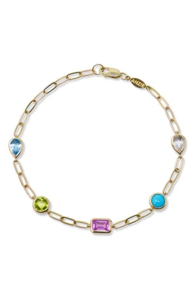 Anzie Classique Life Saver Bracelet In Gold