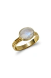 Anzie Classique Oval Dew Drop Ring