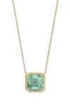 Anzie Cléo Carré Daniela Grande Pendant Necklace