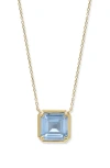 Anzie Cléo Carré Daniela Grande Pendant Necklace