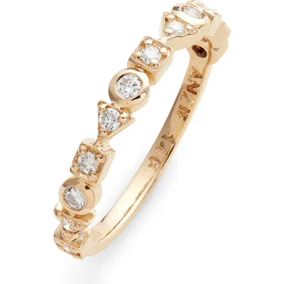 Anzie Cleo Diamond Eternity Band Ring In Gold/diamond