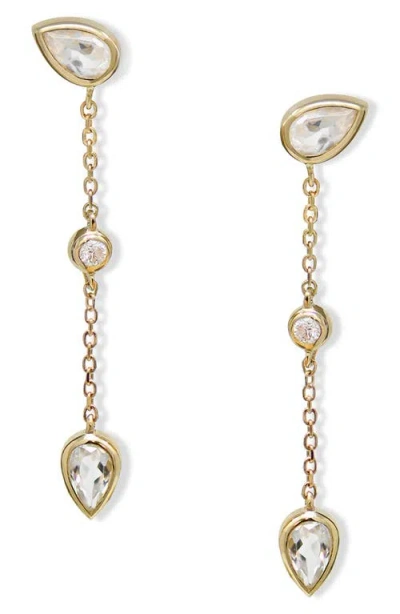 Anzie Cléo Eliana Single Chain Earring In Gold