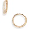 Anzie Women's Classique 14k Yellow Gold & 0.12 Tcw Diamond Hoop Earrings