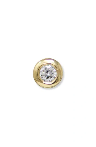 Anzie Cléo Round Single Stud Earring In Gold