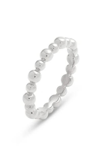Anzie Dew Drop Band Ring In Silver