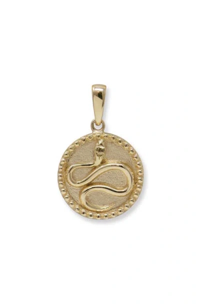 Anzie Dew Drop Year Of The Snake Medallion