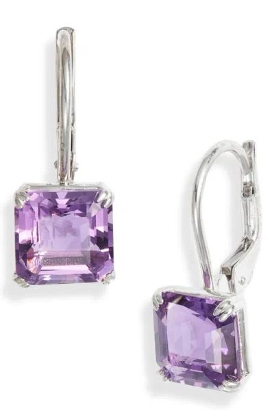 Anzie Harper Drop Earrings In Purple