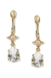 Anzie Jac + Jo Emilia Gothic Star Pear Drop Earrings