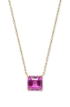 Anzie Jac + Jo Harper Amethyst Pendant Necklace