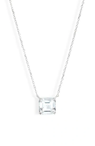 Anzie Jac + Jo Harper Stone Pendant Necklace In Clear