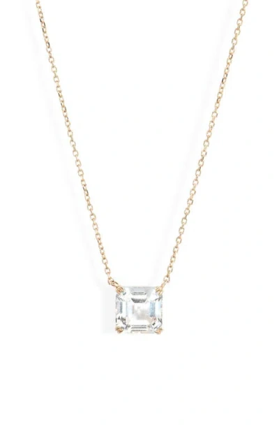 Anzie Jac + Jo Harper Topaz Pendant Necklace In Yellow Gold