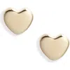 Anzie Jac Jo Icon Single Heart Stud Earring In Gold