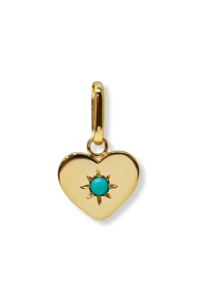 Anzie Jac + Jo Icon Star Heart Pendant In Gold