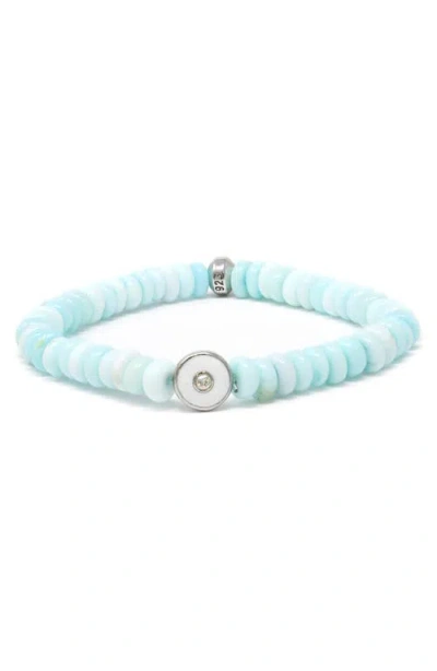 Anzie Jac + Jo Soul Peruvian Opal Beaded Stretch Bracelet