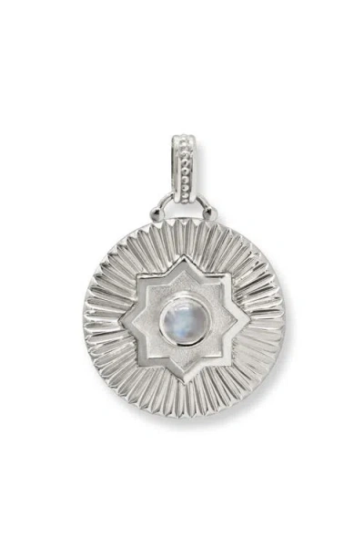 Anzie Moonstone Ripple Pendant