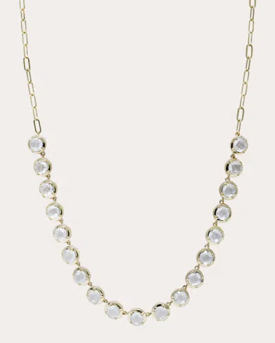 Anzie Women's Topaz & 14k Gold Mélia Kim Tennis Necklace