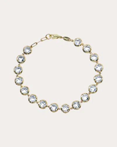 Anzie Women's Topaz & 14k Gold Mélia Tennis Bracelet