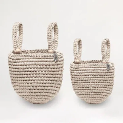 Anzy Home Crib Pocket Organizers In Brown