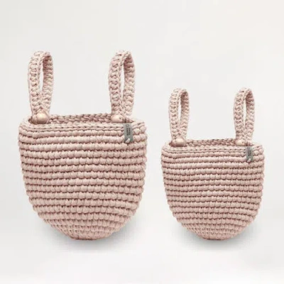 Anzy Home Crib Pocket Organizers In Brown