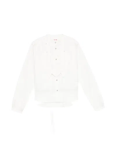 Ao Yes Butterfly Shirt In White