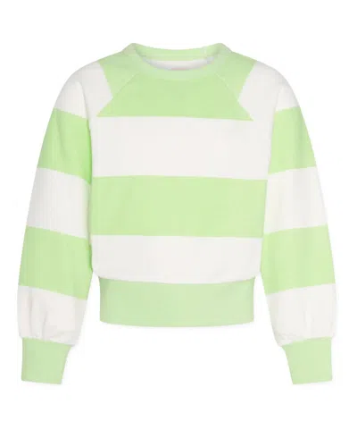 Ao76 Kid's Aya Sweater In Lime In Multi