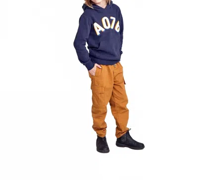 Ao76 Kids Hudson Hoodie In Blue