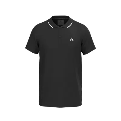 Aora Athletics Men's Black Performance Polo