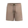 Aora Athletics Men's Essential Swim Short - Pink In Brown