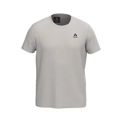 Aora Athletics Men's Green Ultralight Mesh Tee In Gray