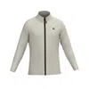 Aora Athletics Men's Running Jacket - White In Neutral