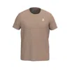 Aora Athletics Men's Ultralight Mesh Tee - Brown In Brown