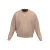 Aora Athletics Unisex Naikan Oversize Sweater - Pink In Pink