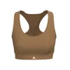 Aora Athletics Women's X Mesh Bra - Brown In Brown
