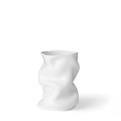Apakowa Collapse Vase In White