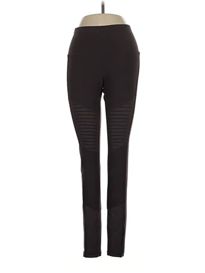Pre-owned Apana Active Pants In Black