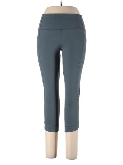 Pre-owned Apana Active Pants In Blue