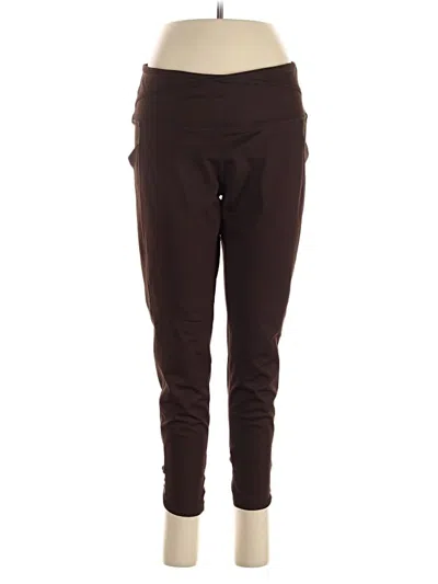 Pre-owned Apana Active Pants In Brown
