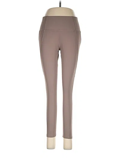 Pre-owned Apana Active Pants In Brown