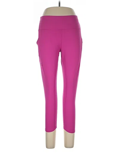 Pre-owned Apana Active Pants In Pink