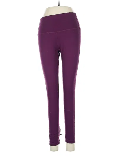 Pre-owned Apana Active Pants In Purple