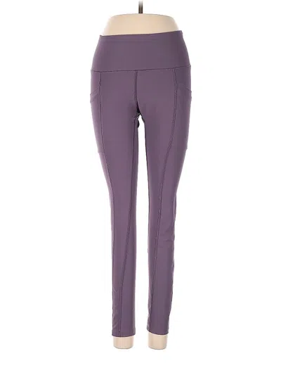 Pre-owned Apana Active Pants In Purple