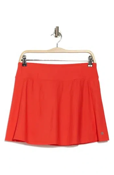 Apana Align Skort In Poppy Red