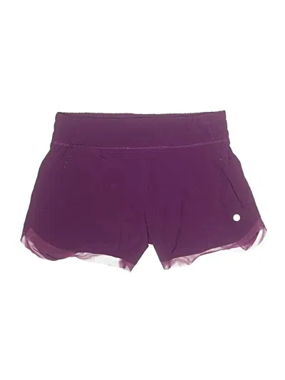 Pre-owned Apana Athletic Shorts In Purple