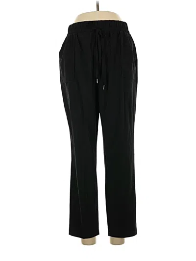 Pre-owned Apana Casual Pants In Black