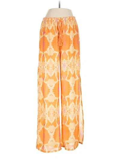 Pre-owned Apana Casual Pants In Orange