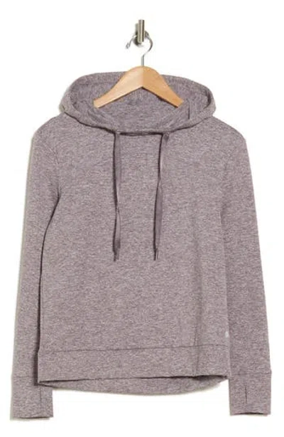 Apana Comfort Cowl Neck Hoodie In Light Grey